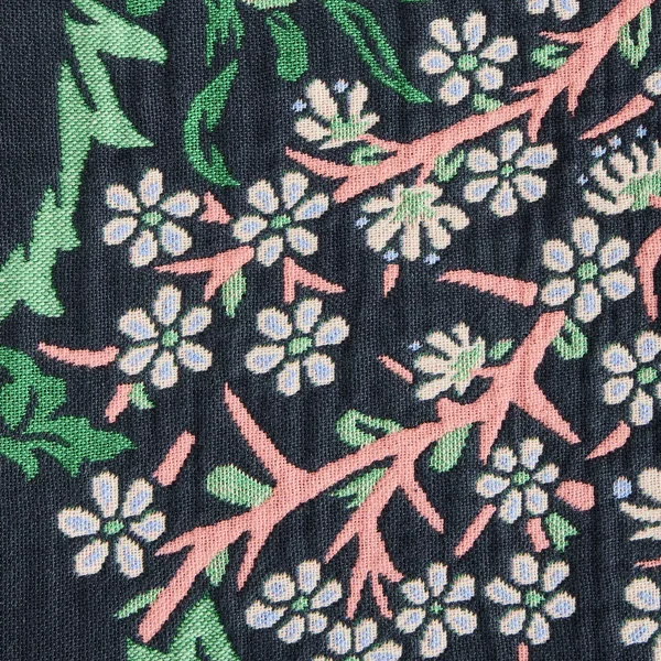 Habitat x Morris & Co. Blackthorn Throw - Green - 125x150cm