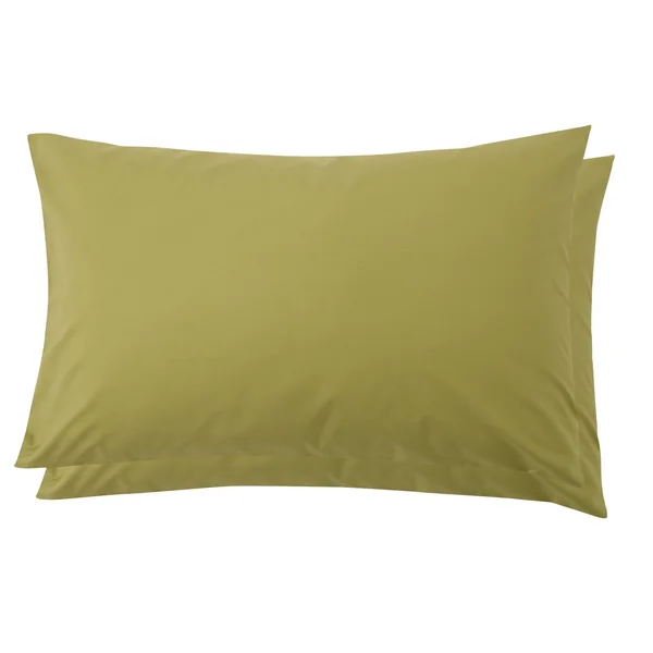Habitat x Morris & Co. Cotton Pillowcase Pair - Leafy Arbour