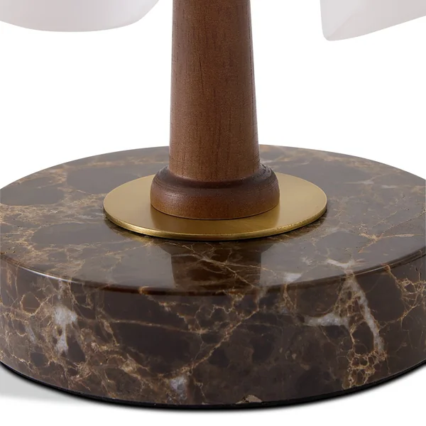 Habitat x Morris & Co. Glass Shade Table Lamp