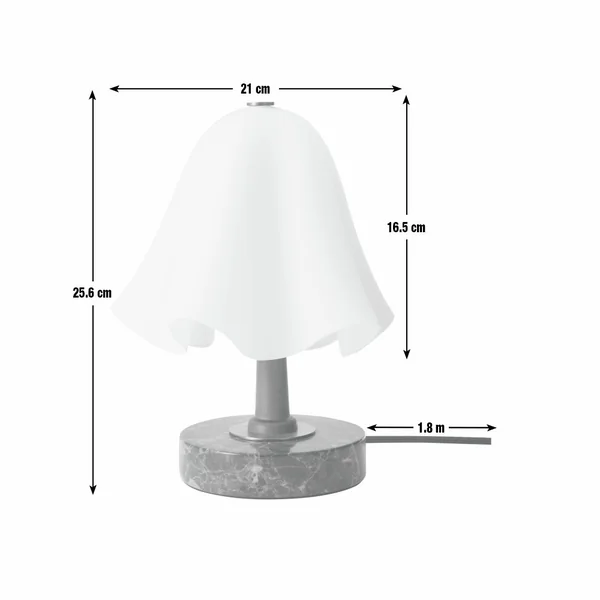 Habitat x Morris & Co. Glass Shade Table Lamp