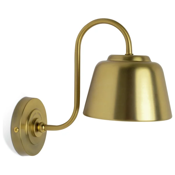 Habitat x Morris & Co. Library Brass Wall Light