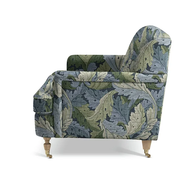 Habitat x Morris & Co. Merton Acanthus Fabric 2 Seater Sofa