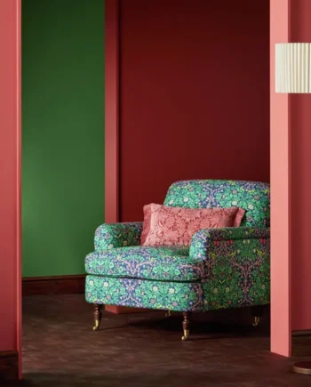 Habitat x Morris & Co. Merton Blackthorn Fabric Armchair