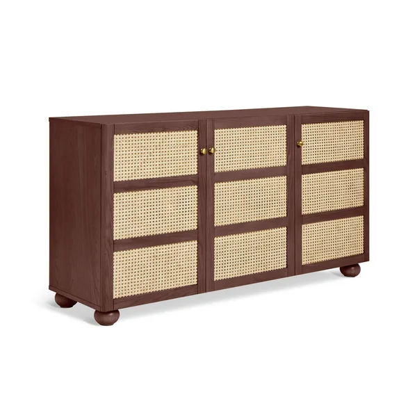 Habitat x Morris & Co. Perton 3 Door Walnut Sideboard