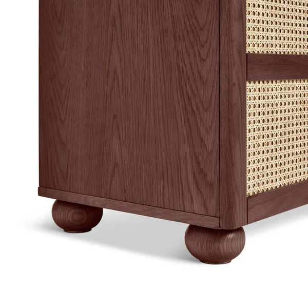 Habitat x Morris & Co. Perton 3 Door Walnut Sideboard