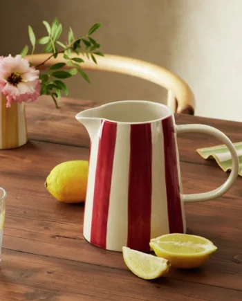 Habitat x Sanderson & National Trust Large Stripe Jug