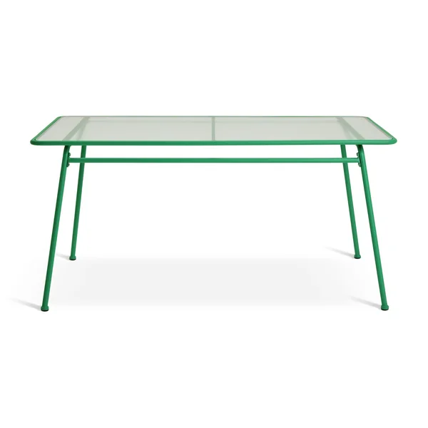 Habitat x Scion 4 Seater Metal Patio Set - Green