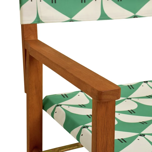 Habitat x Scion Folding Wooden Garden Director Chair - Lintu