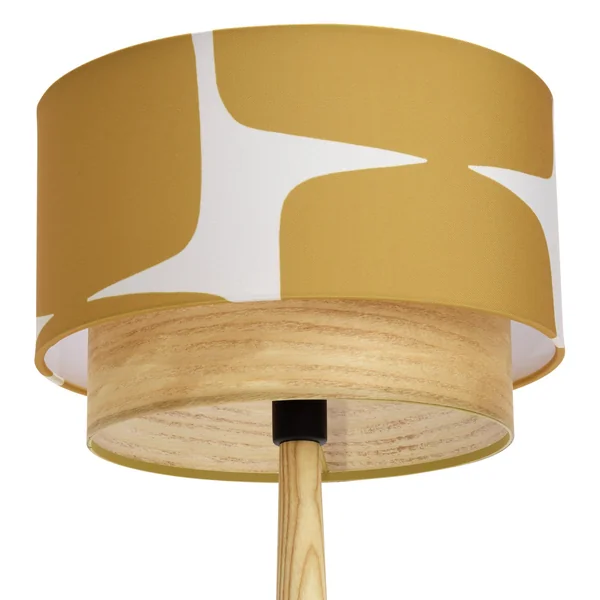 Habitat x Scion Lohko Table Lamp - Mustard