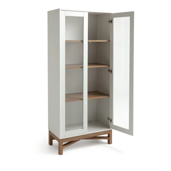 Habitat Zander Display Unit - White & Oak Effect