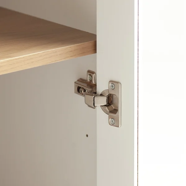 Habitat Zander Display Unit - White & Oak Effect
