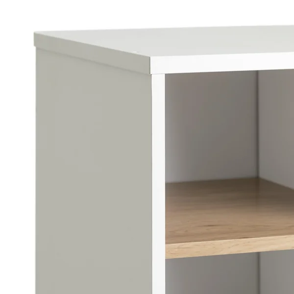 Habitat Zander Tall Shelving Unit - Two Tone