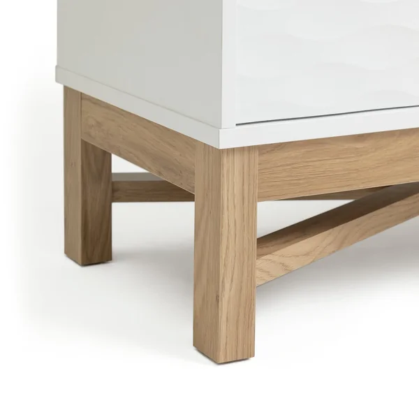 Habitat Zander Tall Shelving Unit - Two Tone