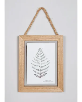 Hanging Wooden 5x7 Frame