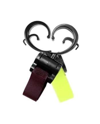 Happyyami 2pcs Stroller Hooks for Stroller Motorcycle Electric Scooter Strap Hook Multipurpose Hangers for Diaper Bags