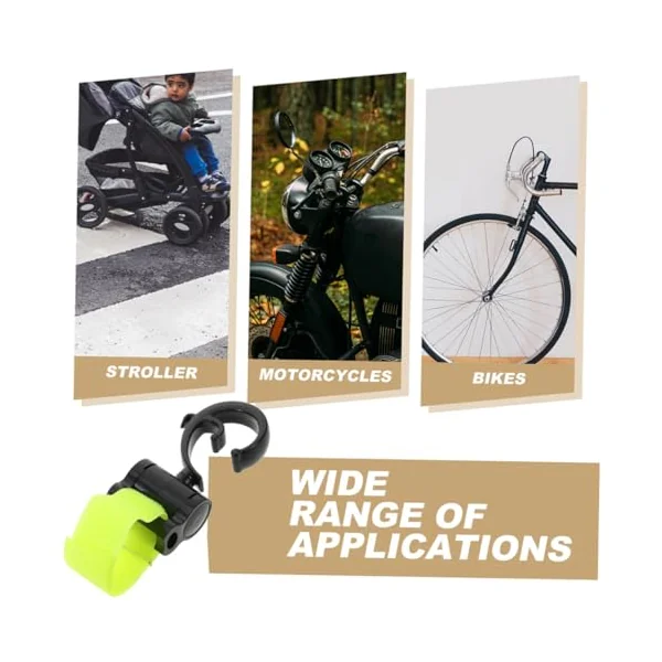 Happyyami 2pcs Stroller Hooks for Stroller Motorcycle Electric Scooter Strap Hook Multipurpose Hangers for Diaper Bags