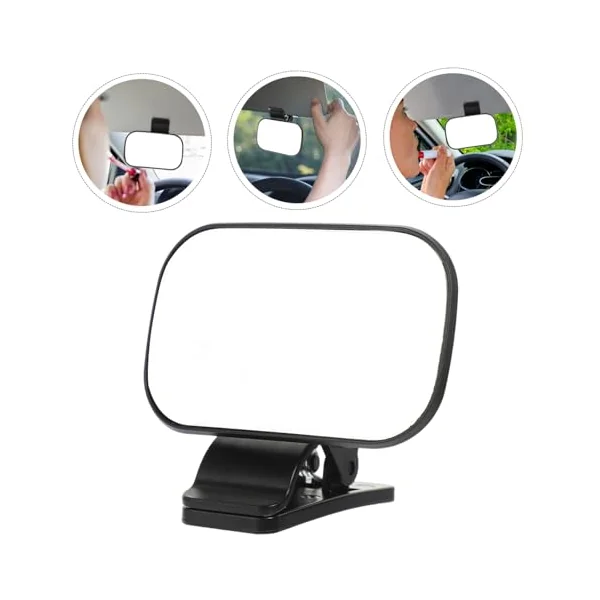 Happyyami Rearview Mirror Car Mirror for Backseat Monitoring Boy Girl in Rear Facing Car Seat Interior