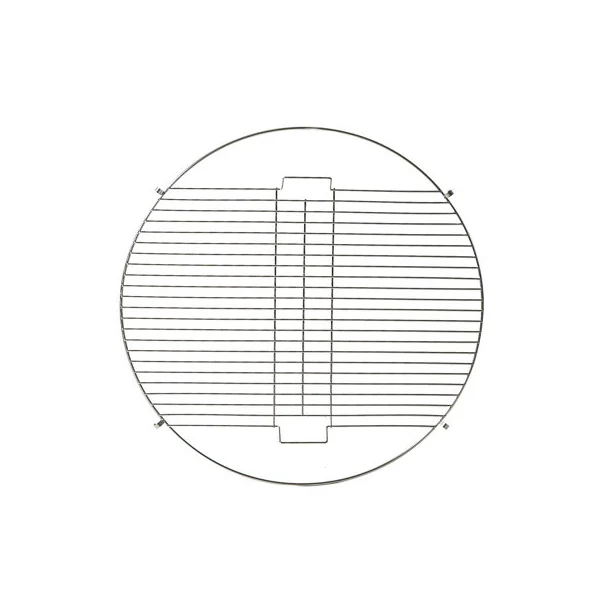 Harbour Housewares 72.5cm Fire Pit BBQ Grill - Round Metal Cooking Grill Steel Mesh for Barbecues, Cooking & Camping
