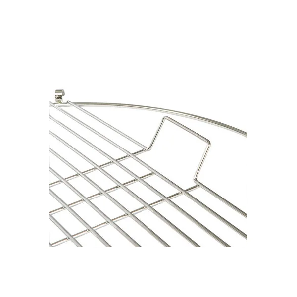 Harbour Housewares 72.5cm Fire Pit BBQ Grill - Round Metal Cooking Grill Steel Mesh for Barbecues, Cooking & Camping