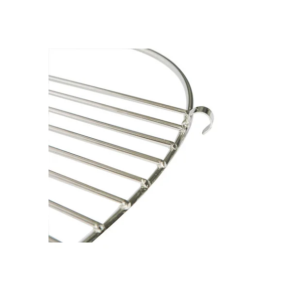Harbour Housewares 72.5cm Fire Pit BBQ Grill - Round Metal Cooking Grill Steel Mesh for Barbecues, Cooking & Camping