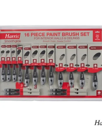 Harris Smoothglide 16 Piece Paint Brush Set