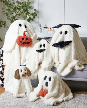 Haunted House Family Ghost Cushions