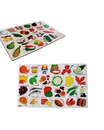 Healthy Eating Floor Puzzles - Set of 2