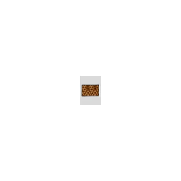 Heart Rubber & Coir Doormat