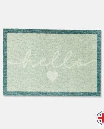 Hello Sage Door Mat 40x60