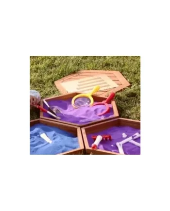 Hexagonal Outdoor Sorting Trays - Pk 8