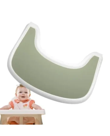 High Chair Placemat | Safe Silicone Food Mat For Kids Table | Full Cover | Durable High Chair Placemat, Clean And Hygienic, Dishwasher Safe For Table Top