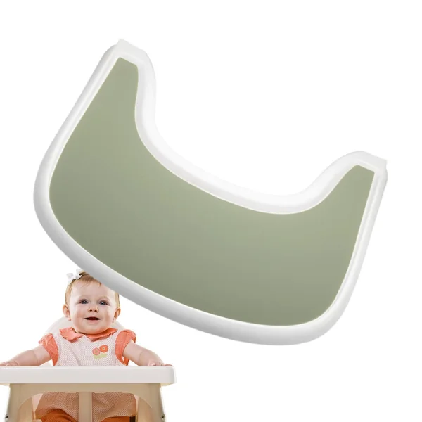 High Chair Placemat | Safe Silicone Food Mat For Kids Table | Full Cover | Durable High Chair Placemat, Clean And Hygienic, Dishwasher Safe For Table Top