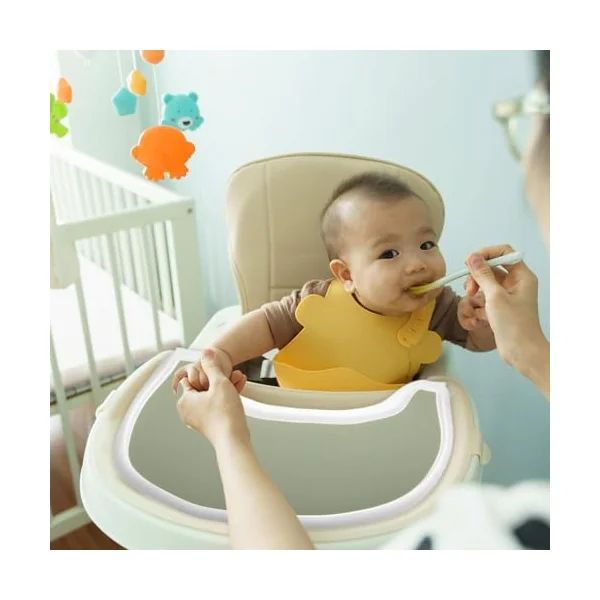 High Chair Placemat | Silicone For Kids Table Cover | Full Cover | Durable High Chair Placemat, Clean And Hygienic, Dishwasher Safe For Table Top