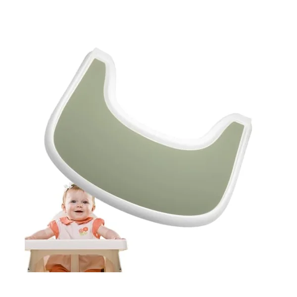 High Chair Placemat | Silicone For Kids Table Cover | Full Cover | Durable High Chair Placemat, Clean And Hygienic, Dishwasher Safe For Table Top