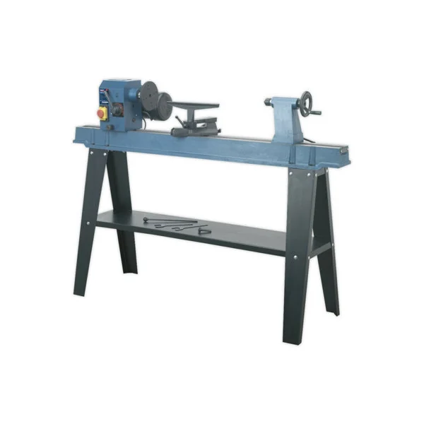 High-Performance 10 Speed Wood Lathe with 1100mm Centers and 550W Motor