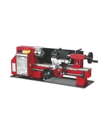 High-Precision Compact Metalworking Lathe with 300mm Centres and 300W Motor