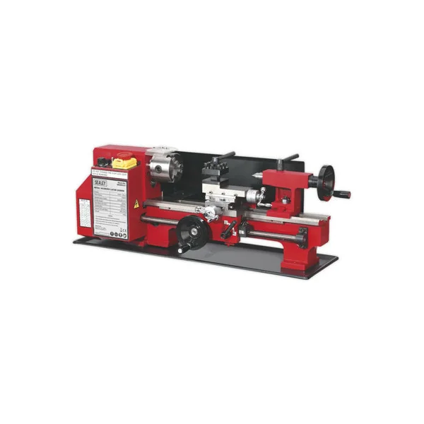 High-Precision Compact Metalworking Lathe with 300mm Centres and 300W Motor
