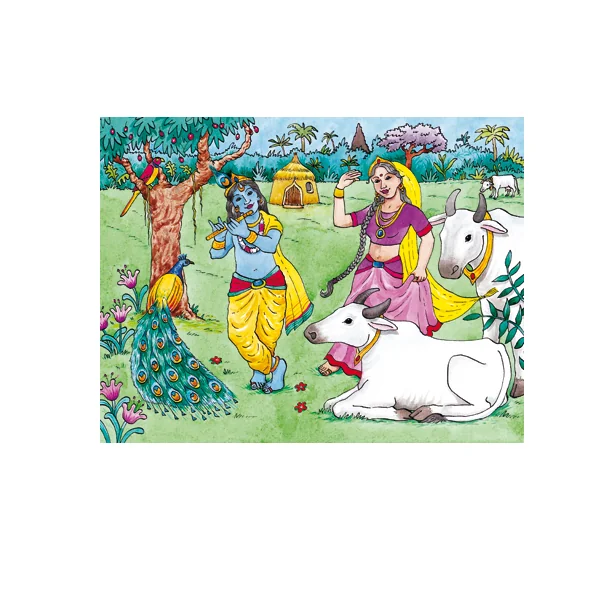 Hindu Jigsaws - Set of 4