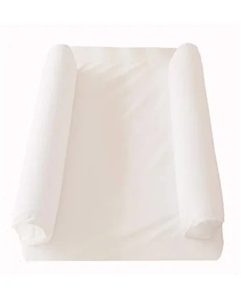 Hippychick Dream Tubes Single Cot Set, Includes 2 Inflatable Soft Bed Guards/Bumpers/Tubes and 1 Fitted Cotton Sheet, Travel-Friendly, 18 Months - 5 Years, 195 x 90 x 25cm, White
