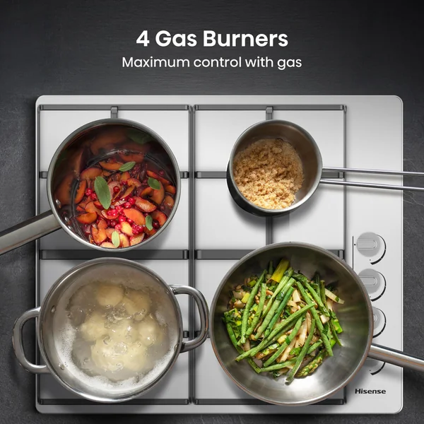 Hisense GM642XHS 60cm Gas Hob