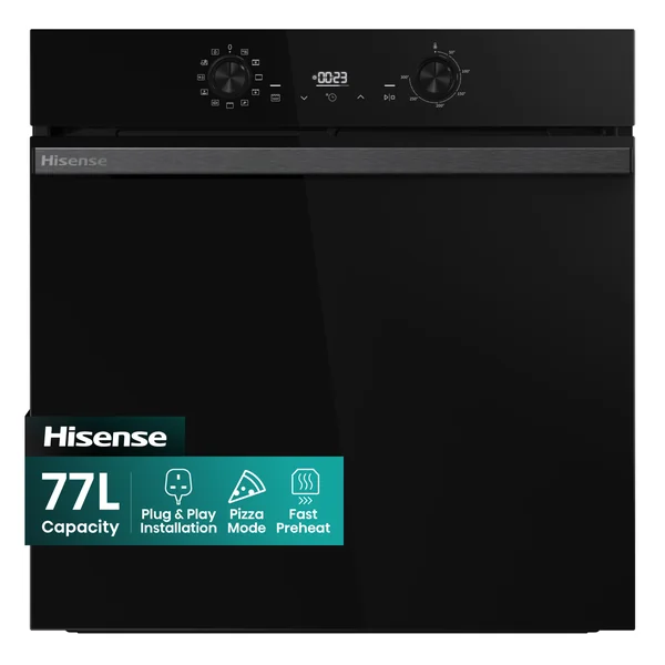 Hisense Hi2 BI622ABPGUK Built-in Single Fan Electric Oven - Black