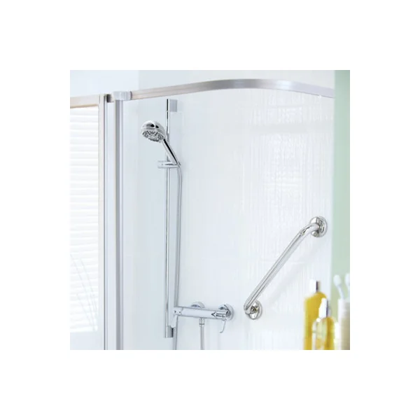 HNNHOME HydroPulse 100mm Handheld High Pressure Shower Head, 6 Spray Mode Universal Power Showerhead Replacement (Chrome)