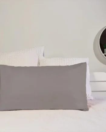 Home Collections 2 Pack Pillowcase - Charcoal