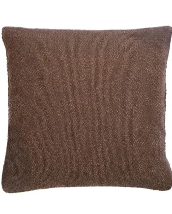 Home Collections Boucle Cushion 45cm - Brown