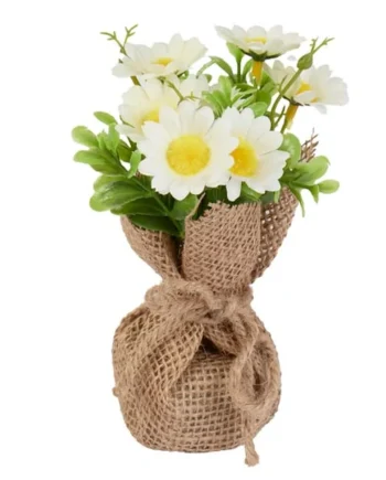 Home Collections Mini Flower Pot - Daisy
