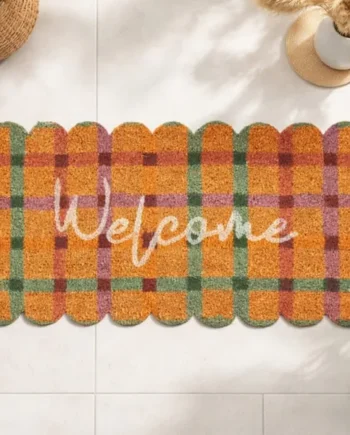 Home Collections Printed Word Coir Mat - Welcome