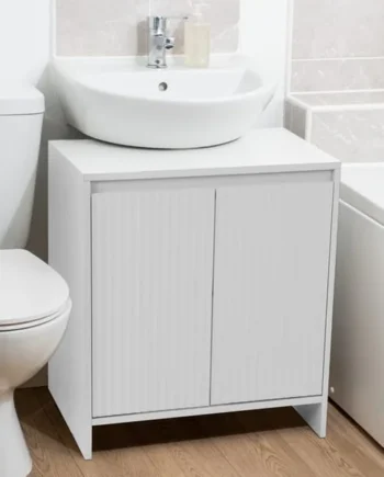 Home Collections White Undersink Bathroom Cabinet