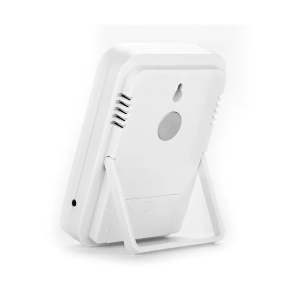 Home Office Touch Screen Electronic Temperature and Humidity Meter Night Light Clock Digital Thermometer