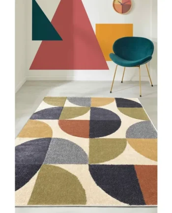 Homemaker Abstract Multicolour Rug