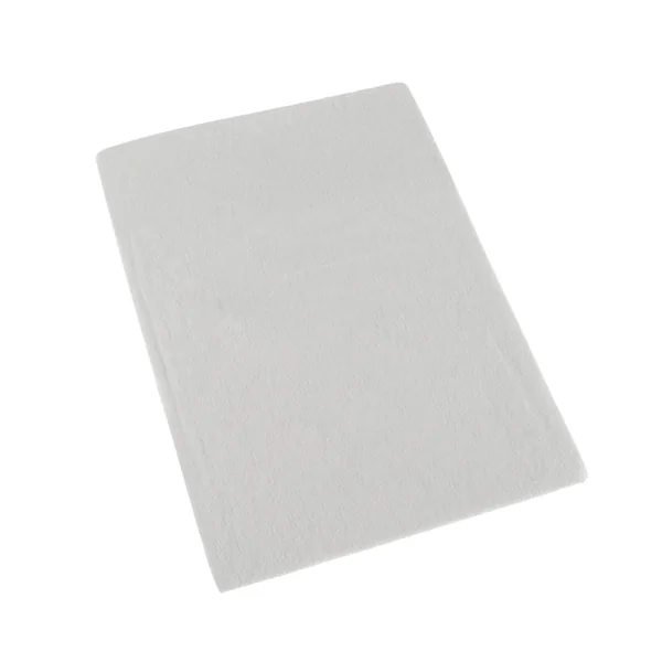 HOMESCAPES Flat Cot Sheets, 100% Organic Cotton Toddler Bed Sheet, Soft & Breathable, Brushed Plain White 100 x 150cm, Oeko-Tex Hypoallergenic Bedding for Toddlers & Baby Cots